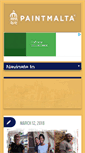 Mobile Screenshot of paintmalta.com